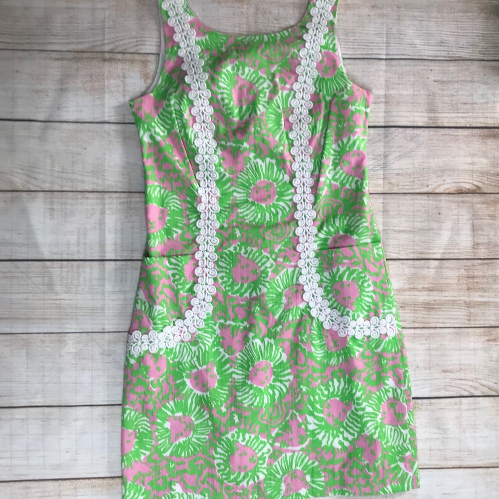 Lilly Pulitzer Sunnyside Lion Casey Dress - 2 XS